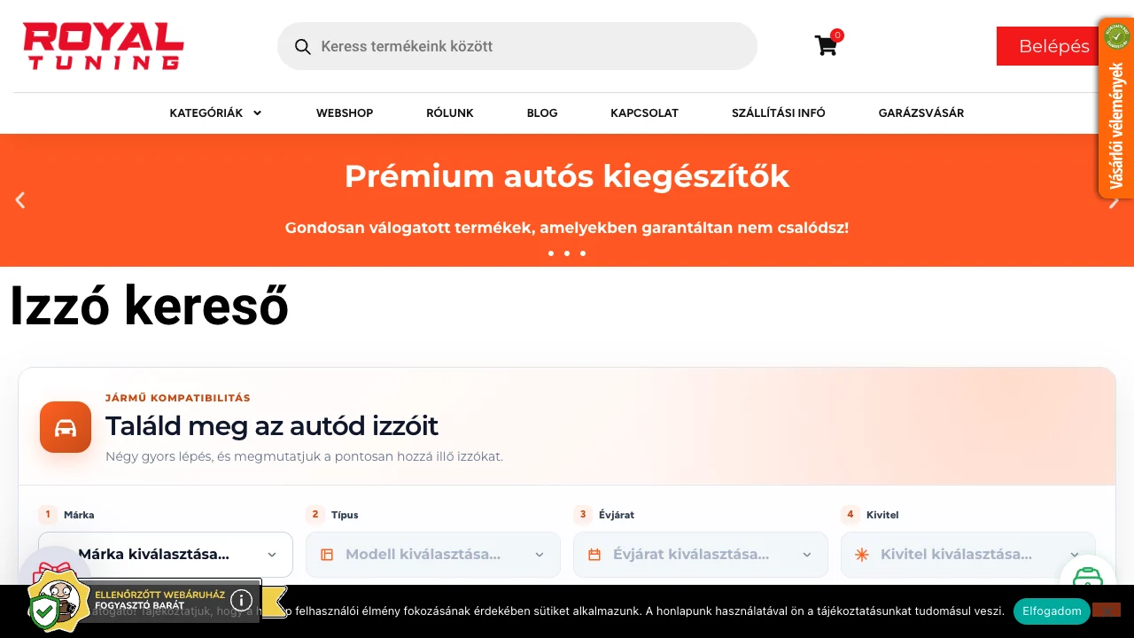 Royal Tuning Bulb Finder – Custom WordPress Plugin